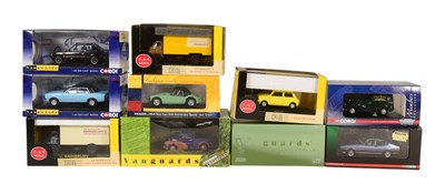 Lot 296 - DIECAST - COLLECTION OF CORGI & LLEDO VANGUARDS 1/43 SCALE DIECAST