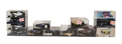 Lot 116 - DIECAST - COLLECTION OF 1/43 SCALE DIECAST F1 RACING CARS