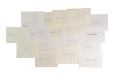 Lot 32 - NOBEL PRIZE WINNERS - AUTOGRAPHS - LARGE COLLECTION