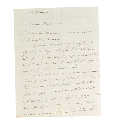 Lot 41 - FRENCH REVOLUTION - EDME-ETIENNE DESFOURNEAUX ALS