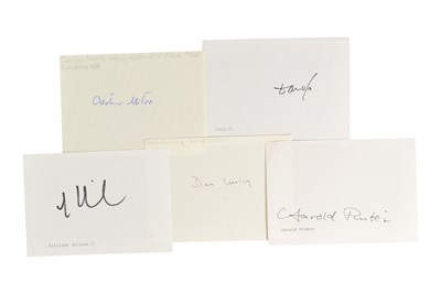 Lot 66 - NOBEL PRIZE FOR LITERATURE - COLLECTION OF AUTOGRAPHS