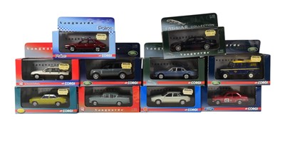 Lot 25 - DIECAST - COLLECTION OF CORGI 1/43 SCALE VANGUARDS