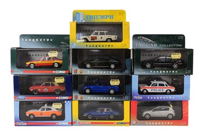 Lot 48 - DIECAST - COLLECTION OF CORGI & LLEDO VANGUARDS DIECAST