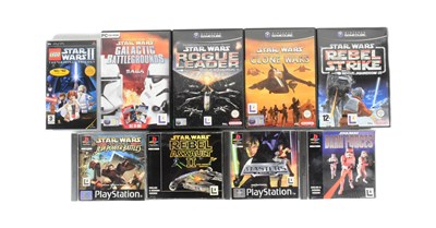 Lot 130 - STAR WARS - COLLECTION OF VINTAGE VIDEO GAMES