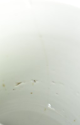 Lot 114 - QING BLUE AND WHITE "DRAGON" SLEEVE VASE 清 青花龙纹筒瓶