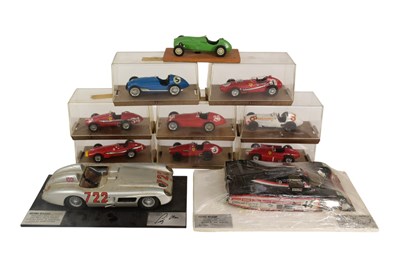 Lot 228 - DIECAST - COLLECTION OF ASSORTED DIECAST RACING CARS