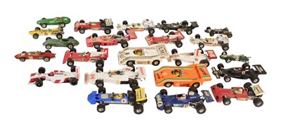 Lot 139 - DIECAST - COLLECTION OF VINTAGE CORGI TOYS RACING CARS