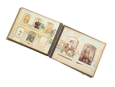 Lot 544 - LATE 19TH / EARLY 20TH CENTURY CARTE DE VISITE PHOTOGRAPH ALBUM
