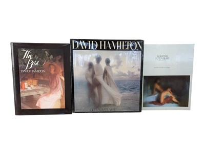 Lot 537 - DAVID HAMILTON (BRITISH, 1933-2016) - THREE EROTICA NUDE PHOTOGRAPHIC BOOKS