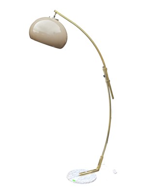 Lot 614 - HARVEY GUZZINI MANNER - MID CENTURY FLOOR STANDING ARC LAMP