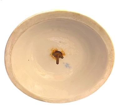 Lot 1 - MEISSEN LATE 19TH CENTURY SCHNEEBALLEN PORCELAIN LIDDED VASE
