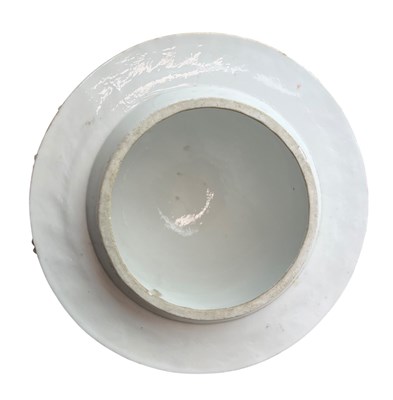 Lot 1 - MEISSEN LATE 19TH CENTURY SCHNEEBALLEN PORCELAIN LIDDED VASE