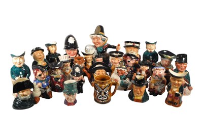 Lot 53 - SHORTER & SONS - LARGE COLLECTION OF 20TH CENTURY TOBY / CHARACTER JUGS