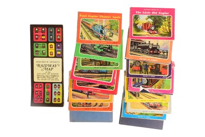 Lot 312 - THOMAS THE TANK - VINTAGE REV W AWDRY BOOKS & MAP OF SODOR