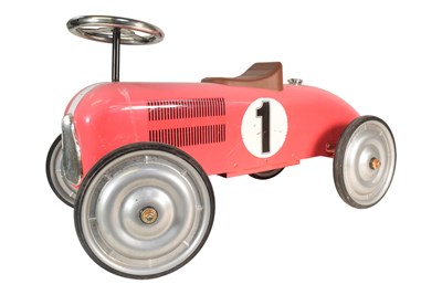 Lot 92 - VINTAGE CHILDREN'S RIDE ALONG MODEL CAR