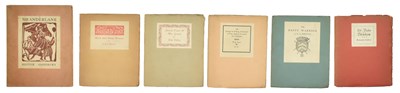 Lot 139 - CAYME PRESS. TEN PRIVATE PRESS WORKS PRINTED BY PHILIP SAINSBURY