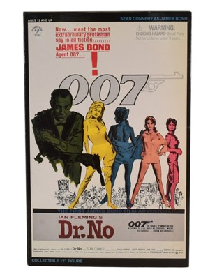 Lot 551 - SIDESHOW TOYS - JAMES BOND DR NO ACTION FIGURES