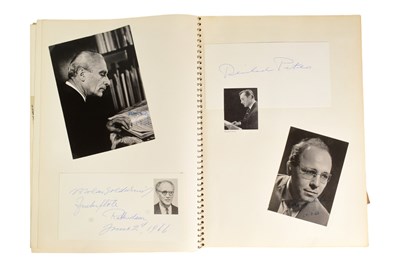 Lot 220 - COMPOSERS / CONDUCTORS - LARGE ALBUM OF AUTOGRAPHS