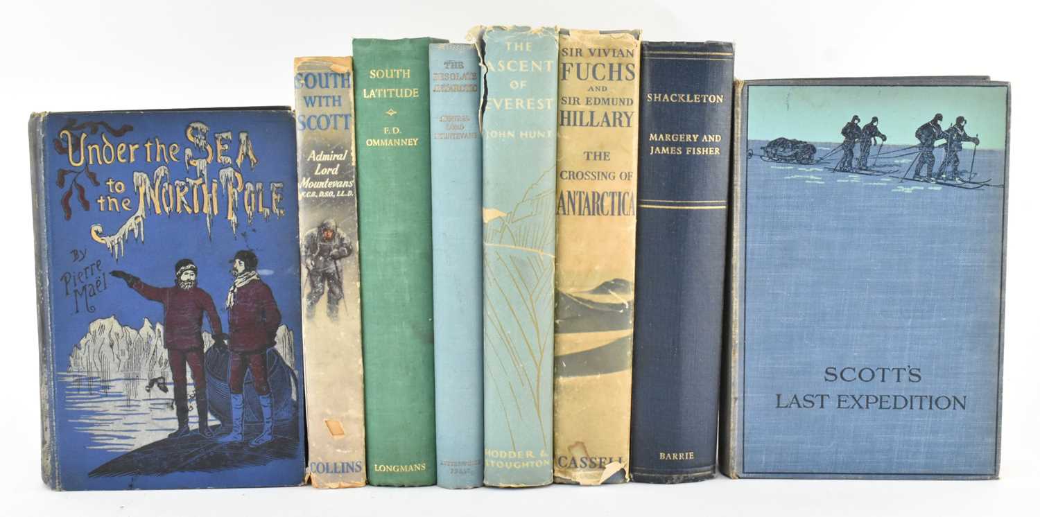 Lot 122 - POLAR & EXPLORATION. COLLECTION OF EIGHT VICTORIAN & LATER WORKS