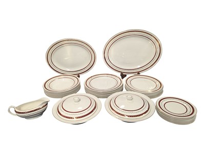 Lot 66 - MADDOCK & SONS - LARGE VINTAGE 20TH CENTURY CERAMIC DINNER SERVICE