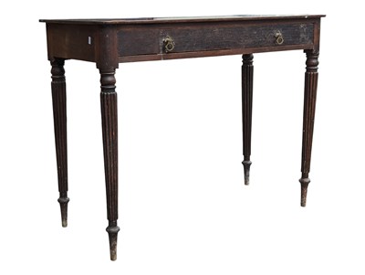 Lot 1041 - 19TH CENTURY WILLIAM IV MAHOGANY WRITING TABLE - MANNER OF GILLOWS