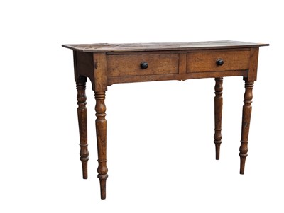 Lot 1036 - VICTORIAN 19TH CENTURY MAHOGANY WRITING TABLE DESK