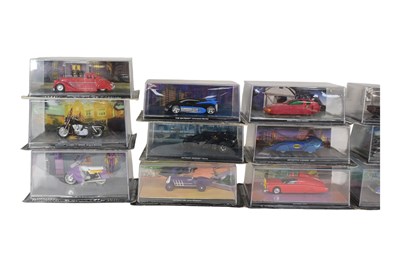Lot 205 - DIECAST - COLLECTION OF EAGLEMOSS BATMAN DIECAST VEHICLES