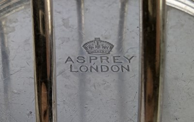 Lot 5 - ASPREY OF LONDON - CIRCA 1900 SILVER PLATED HEATED TOAST RACK