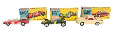 Lot 210 - DIECAST - X3 VINTAGE CORGI TOYS DIECAST MODELS