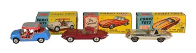 Lot 230 - DIECAST - X3 ORIGINAL VINTAGE CORGI TOYS DIECAST MODELS