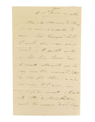 Lot 234 - HISTORY - WILLIAM III, OF THE NETHERLANDS D.1890) - ALS