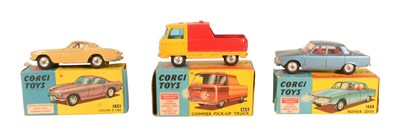 Lot 251 - DIECAST - X3 VINTAGE CORGI TOYS DIECAST MODELS