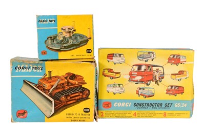 Lot 260 - DIECAST - X3 VINTAGE CORGI TOYS DIECAST MODELS