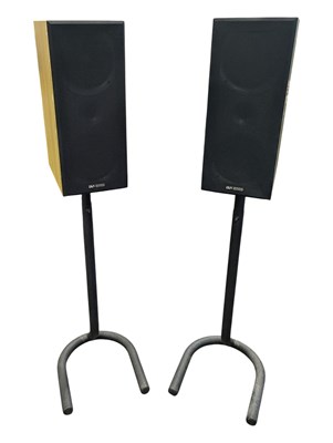 Lot 417 - PAIR OF EARLY 2000S ACOUSTIC SOLUTIONS SPEAKERS WITH STANDS