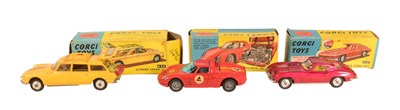 Lot 345 - DIECAST - X3 VINTAGE CORGI TOYS DIECAST MODELS