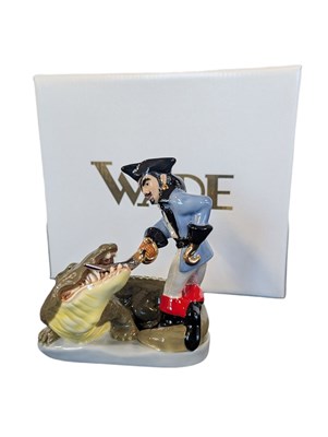 Lot 70 - WADE THE PETER PAN COLLECTION CAPTAIN HOOK PORCELAIN FIGURINE