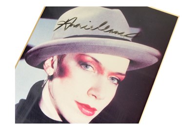 Lot 245 - MUSIC - ANNIE LENNOX (EURYTHMICS) - HANDWRITTEN 'SWEET DREAMS' LYRICS