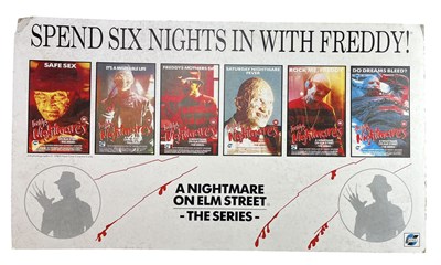 Lot 147 - BLOCKBUSTER CARDBOARD ADVSERTISING SIGN