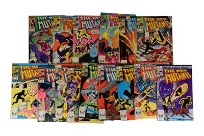 Lot 544 - MARVEL COMICS - 1982 THE NEW MUTANTS - CONSECUTIVE RUN