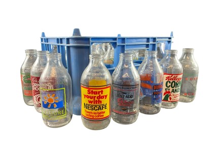 Lot 115 - COLLECTION OF APPROX. 24 ADVERTISING MILK BOTTLES