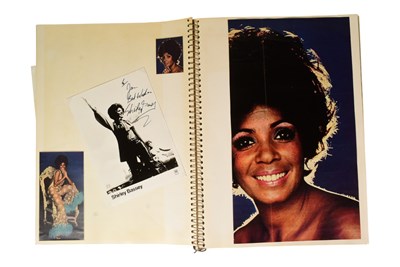 Lot 255 - MUSIC - LARGE ALBUM OF C1960S / 1970S MUSIC AUTOGRAPHS