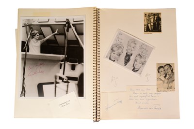 Lot 255 - MUSIC - LARGE ALBUM OF C1960S / 1970S MUSIC AUTOGRAPHS