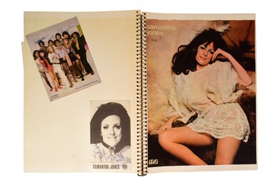 Lot 255 - MUSIC - LARGE ALBUM OF C1960S / 1970S MUSIC AUTOGRAPHS