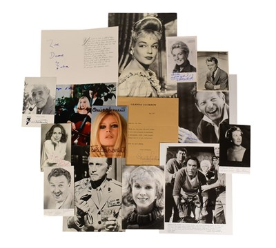 Lot 266 - ACTORS - COLLECTION OF ASSORTED AUTOGRAPHS