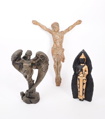 Lot 218 - COLLECTION OF THREE RELIGIOUS FIGURES