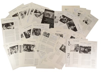 Lot 272 - FILM DIRECTORS - LARGE COLLECTION OF AUTOGRAPHS