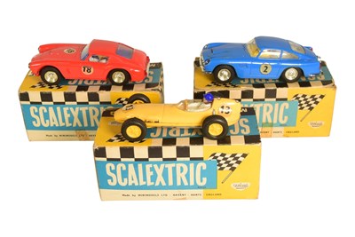 Lot 40 - SCALEXTRIC - VINTAGE TRIANG SLOT RACING CARS