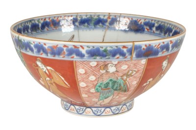 Lot 90 - 19TH CENTURY JAPANESE IMARI PORCELAIN BOWL