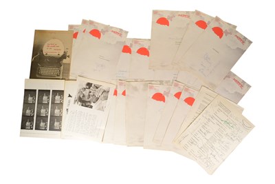 Lot 293 - POETRY - LARGE COLLECTION OF POET AUTOGRAPHS