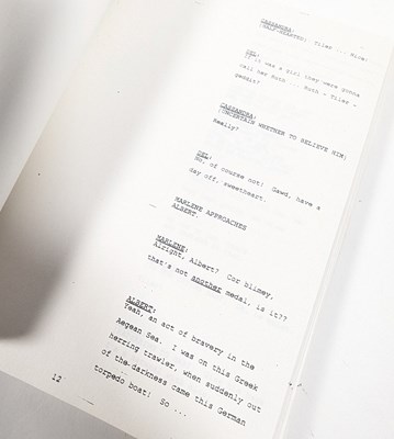 Lot 300 - ONLY FOOLS & HORSES - THE JOLLY BOYS' OUTING - PAUL BARBER'S SCRIPT